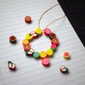 Fruit Friendship Bracelet Kit, DIY Bracelet Kit, Craft Kit for Girls, Handmade Bracelets