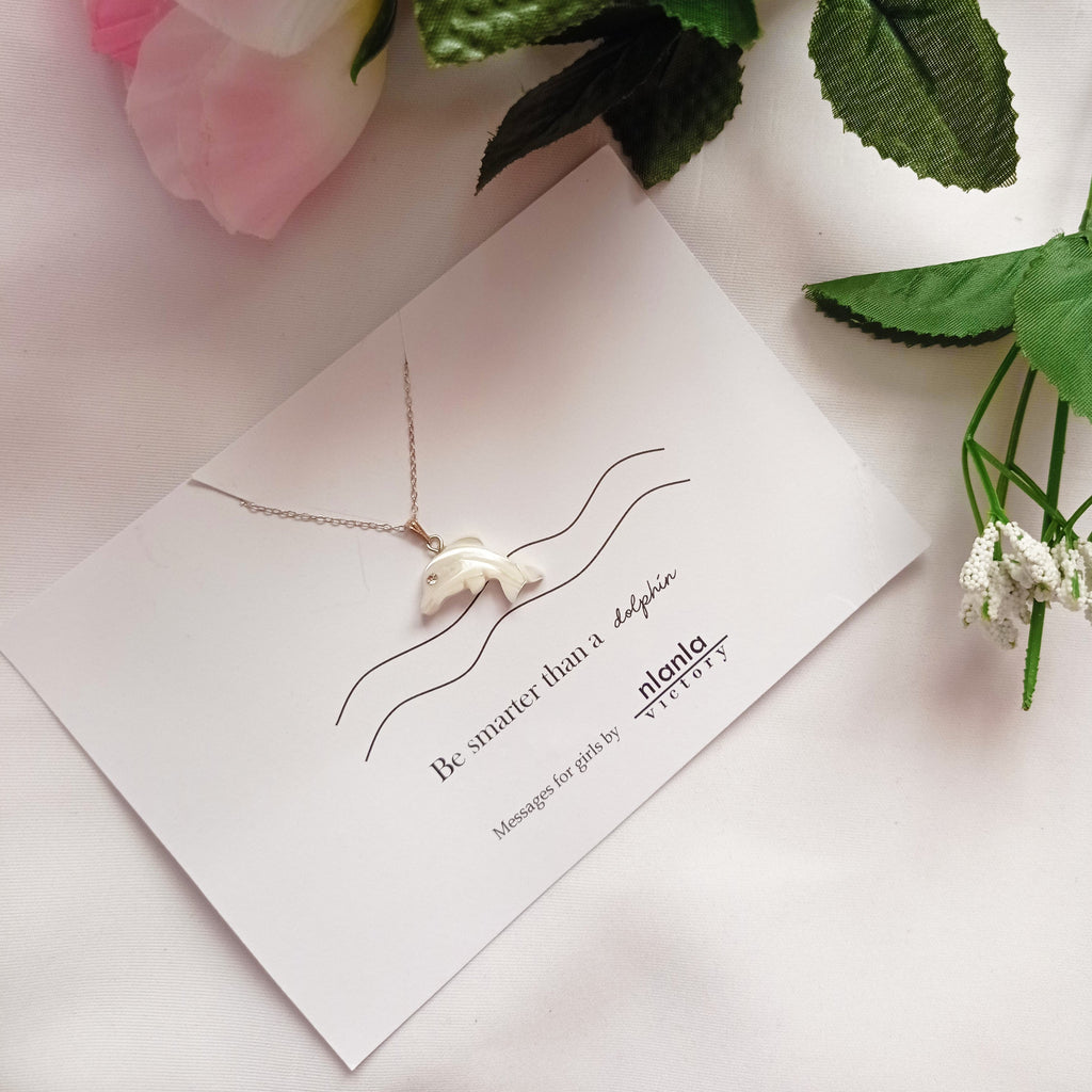 Dolphin Affirmation Necklace