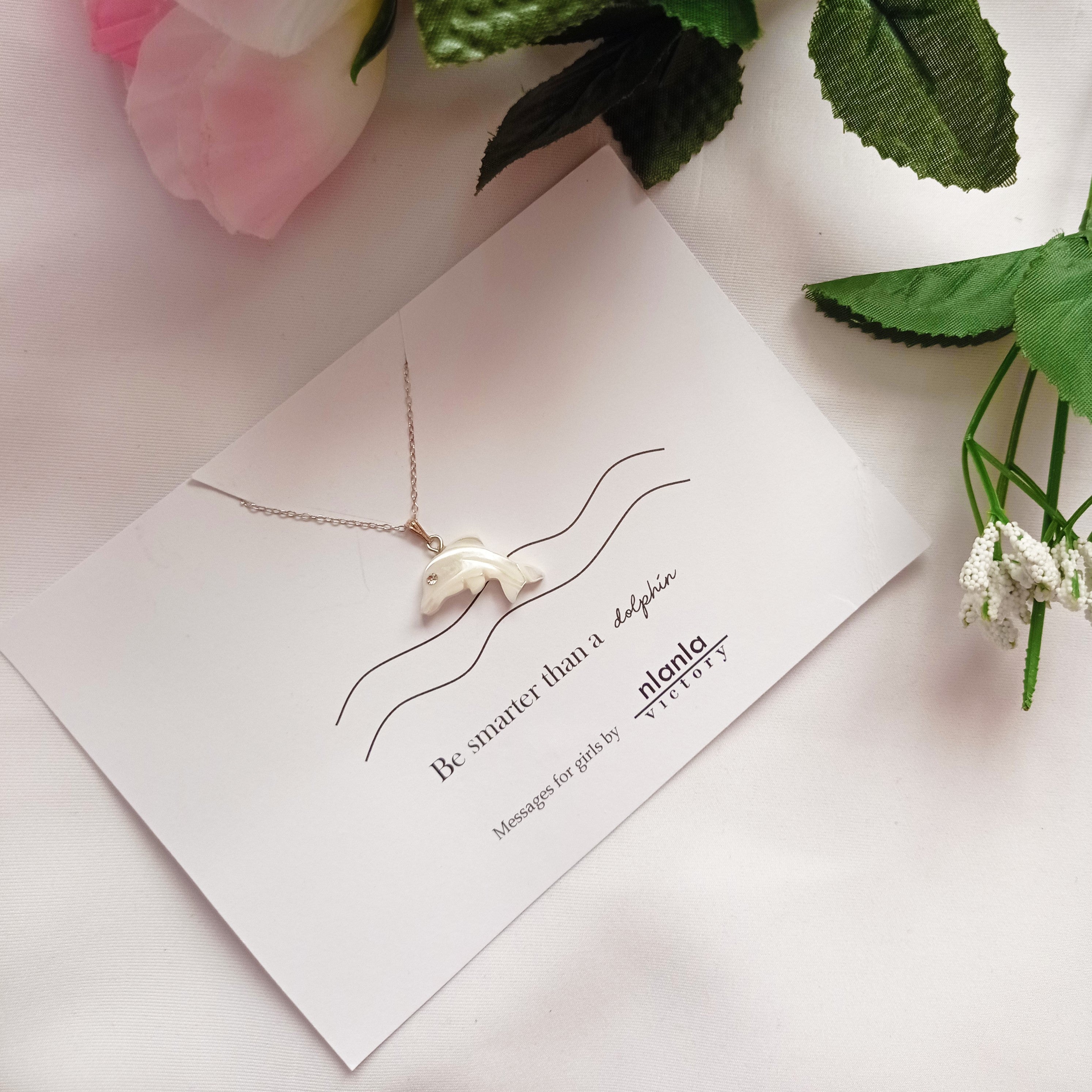 Dolphin Affirmation Necklace