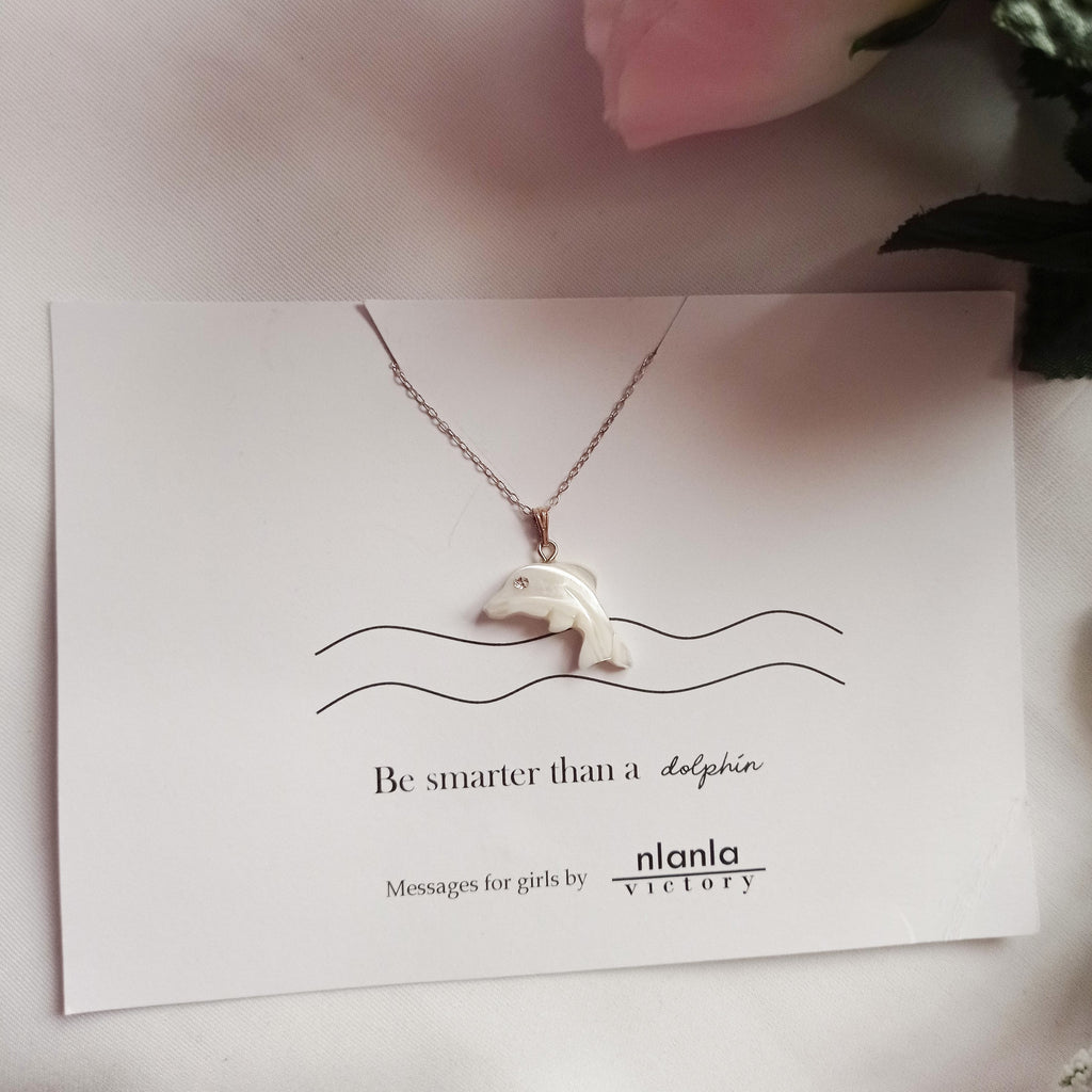 Dolphin Affirmation Necklace