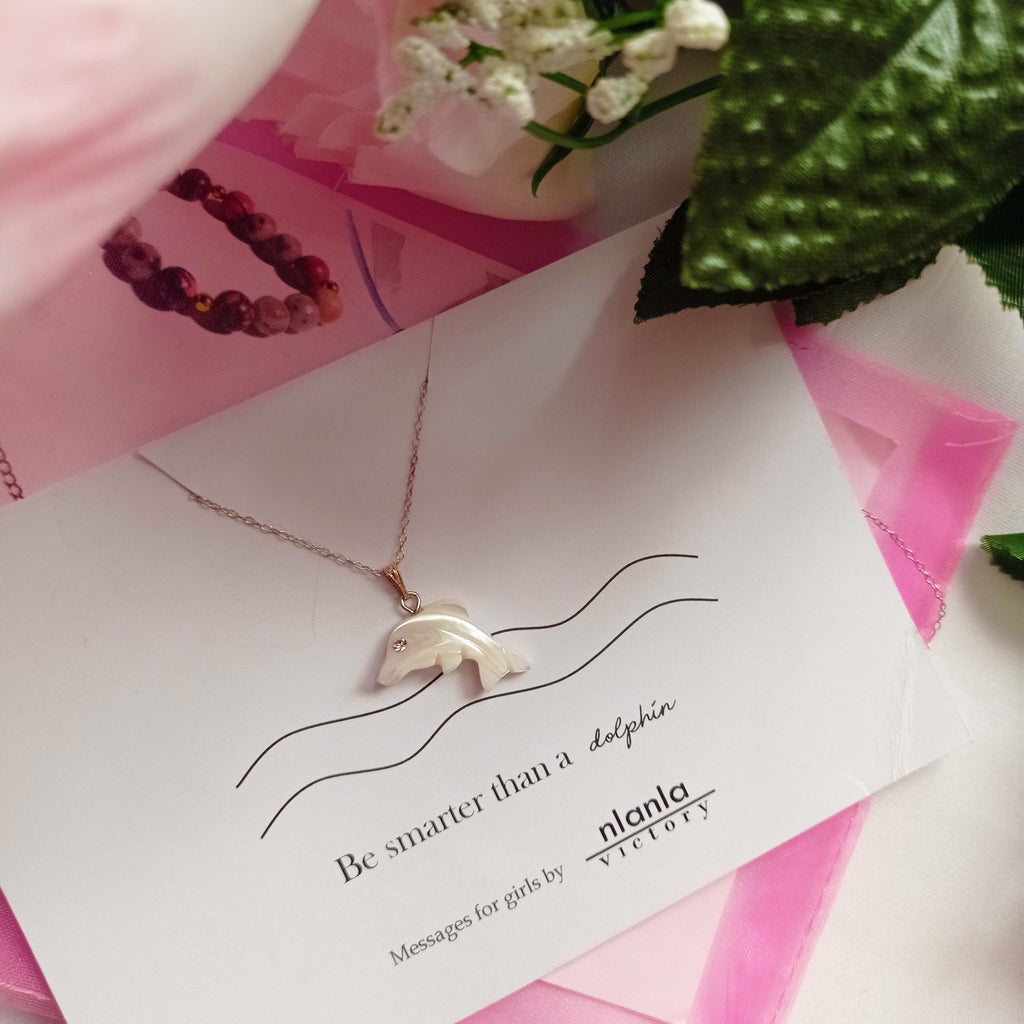 Dolphin Affirmation Necklace